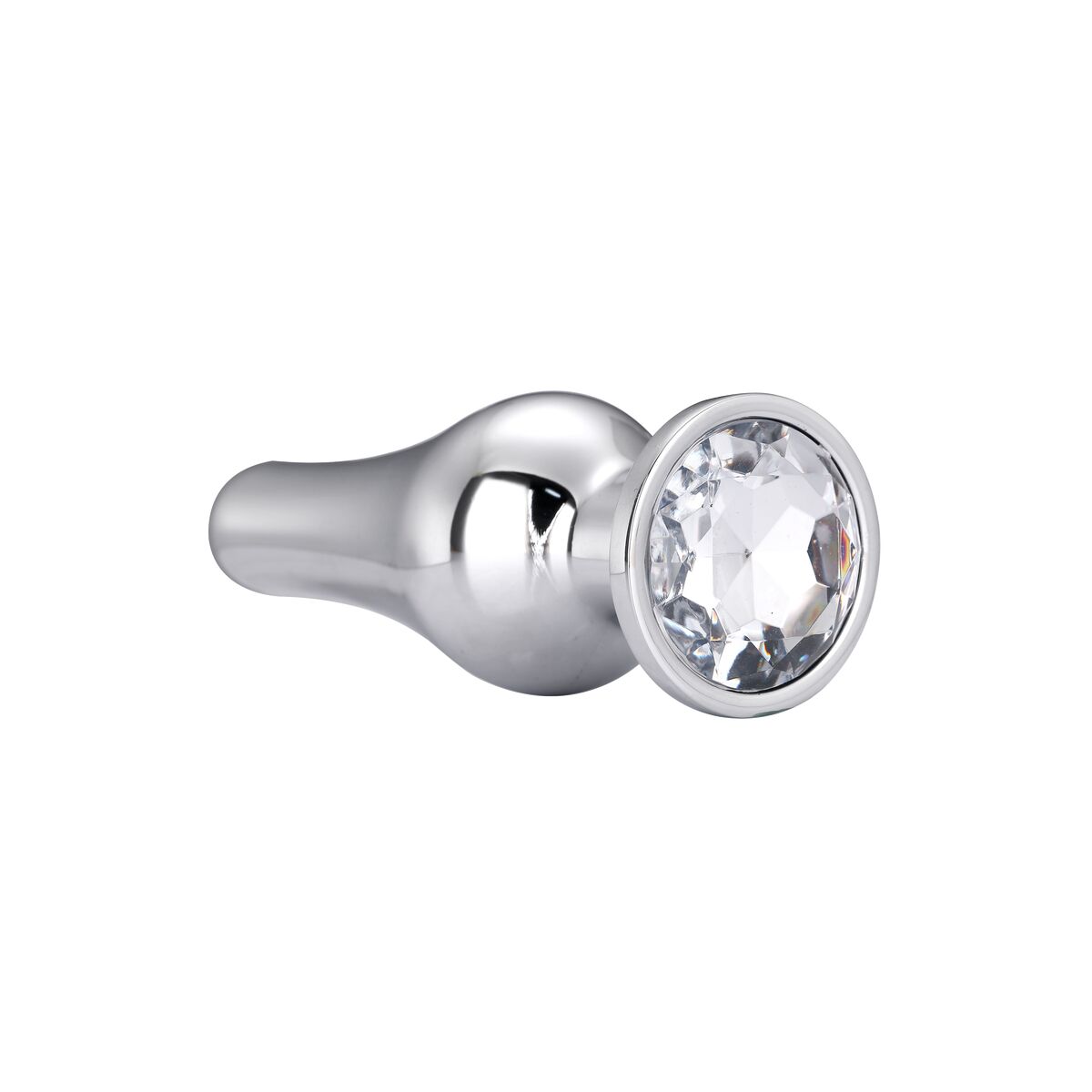 Πρωκτικό Plug Dream Toys Gleaming Love Ασημί